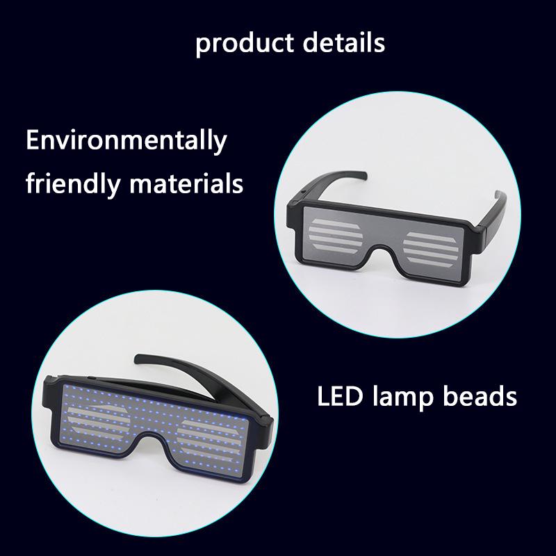 Buy Flashing LED Light Up Shades Color Changing Glasses Glowing