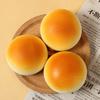 Yousheng Realistic Golden Bun Squeeze Toy PU Slow-Rising Fidget Food-Themed Design Soft Stress Reliever for Kids Adults Novelty Gift for Anxiety
