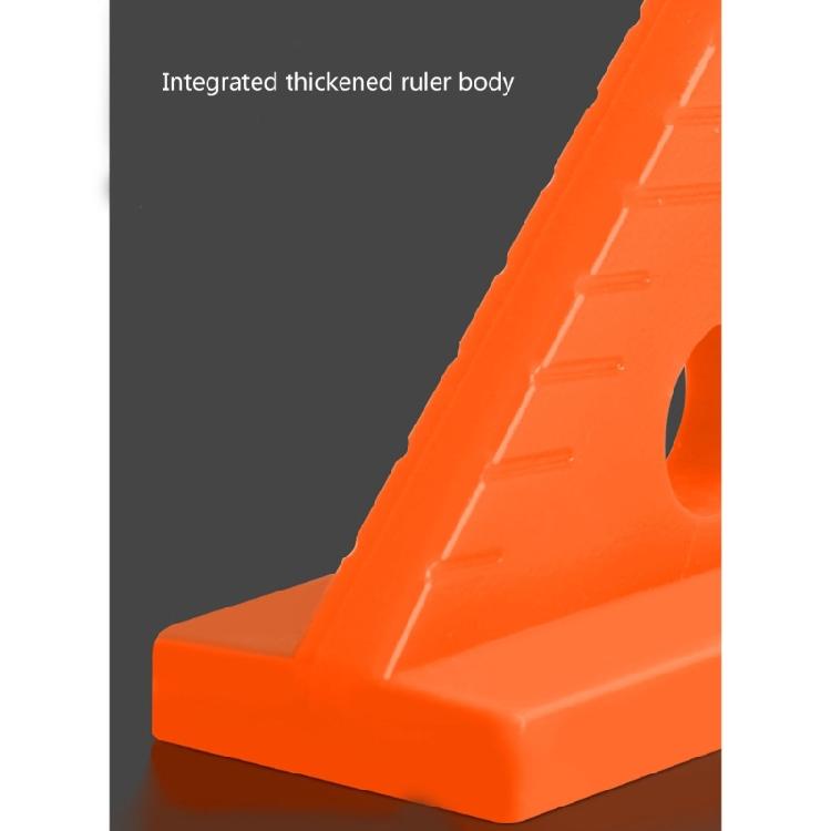 High Accuracy Angle Drawing Measuring Triangle Ruler Rafter Square Layout Tool for Woodworkers and Handicraft Craftsmen