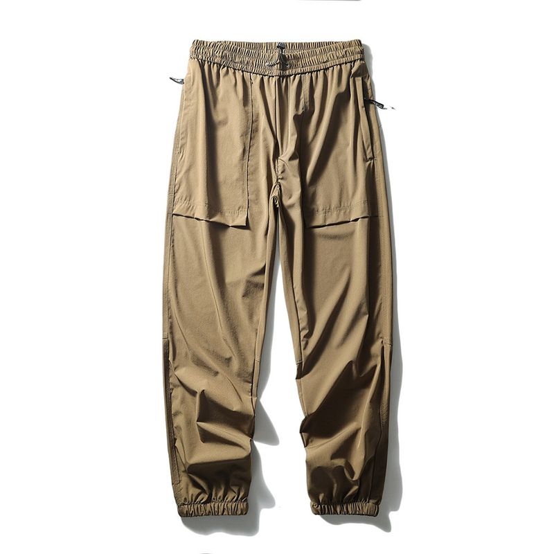 Outdoor Function Hiking Stretch Quick-Drying Pants Men Summer Thin Straight-leg Sports Pants Export Men's Pants Casual Pants