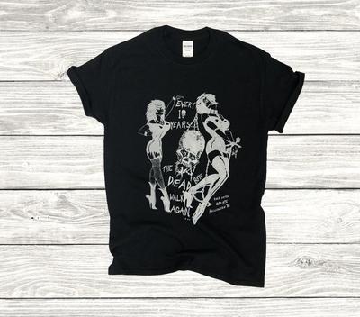 DEAD BOYS Halloween Show 1986 Herren T-Shirt Größe USA Unisex