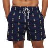 Coconut Tree Pattern Beach Short For Men's Fashion Sports Swimming Shorts Quick Drying Summer Designer Clothes