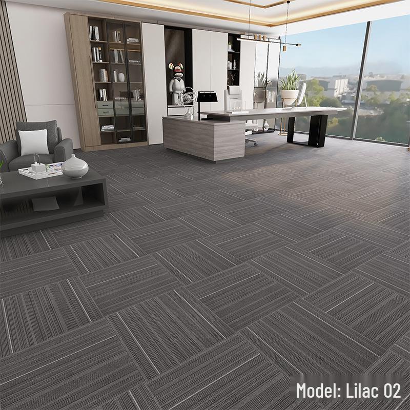 

Екологічна звукоізоляційна вогнестійка килимова плитка для офісу, спальні або вітальні Environmentally friendly PE bottom