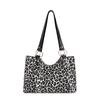 2026 Leopard Print Women's Large Capacity Winter Tote & Messenger Bags