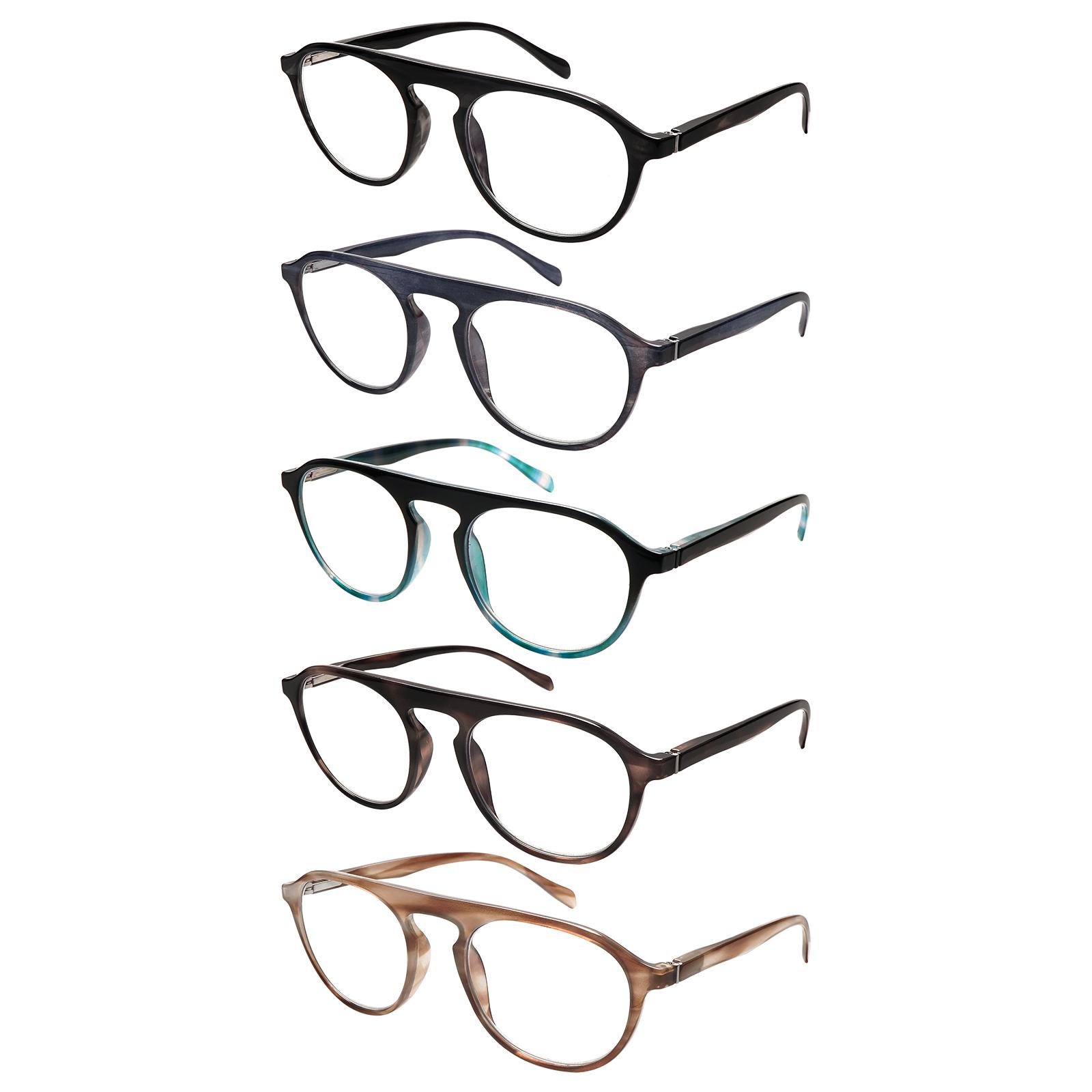 

Kerecsen, очки для чтения с пружинными шарнирами, мужские и женские модные очки для чтения с узором