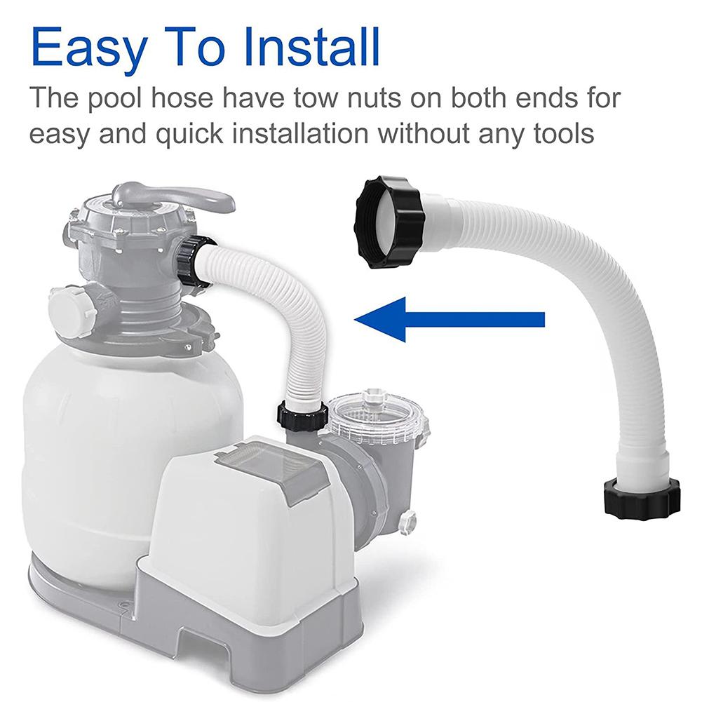 1/2 buc 16 inch piscină nisip filtru pompe furtun piscine pompă înlocuire 11535 furtun de interconectare pentru accesorii piscină Intex