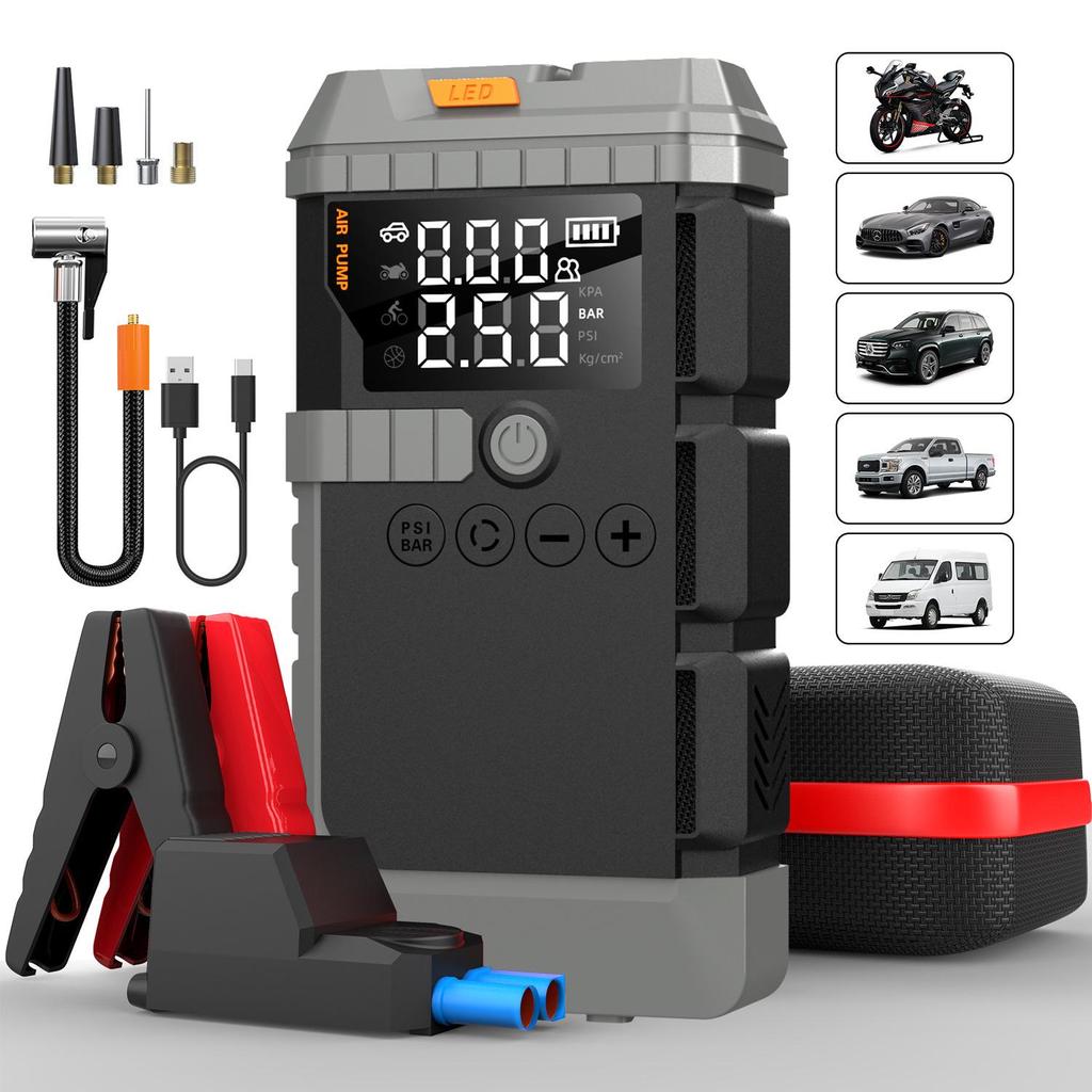 All-in-One Car Jump Starter & Air Pump