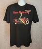 Van Halen Klasická Pin-up Dívka na Motocyklu Kapela Unisex Tričko, Velikost S-5XL Unisex Tričko