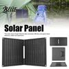 ETFE Lamination Solar Panel Portable Phone Charger High-Power Output Scratch-Resistant IPX6 Outdoor Waterproof Foldable Design Power Bank Dust-proof