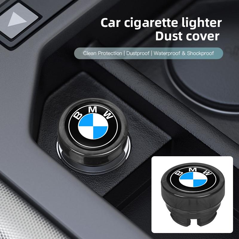 Car Cigarette Lighter Cover DustProof Decoration Cap For BMW Series i3 i4 G07 G06 G05 G02 G01 F48 F39 G42 G30 G20 G26 F01 F02
