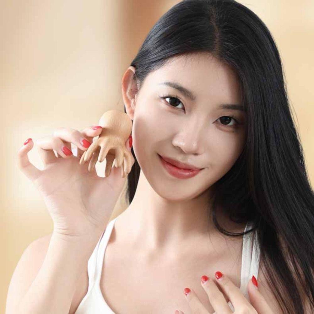 Scraping Device Octopus Massage Comb Meridian Dredging Hair Styling Tool  Women