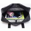 Student JK Handbag Waterproof PU Leather Single Shoulder Uniform Bag for Men And Women Official Document Commuter Bag