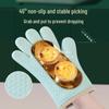 Heat-Resistant Non-Slip Silicone Oven Gloves 