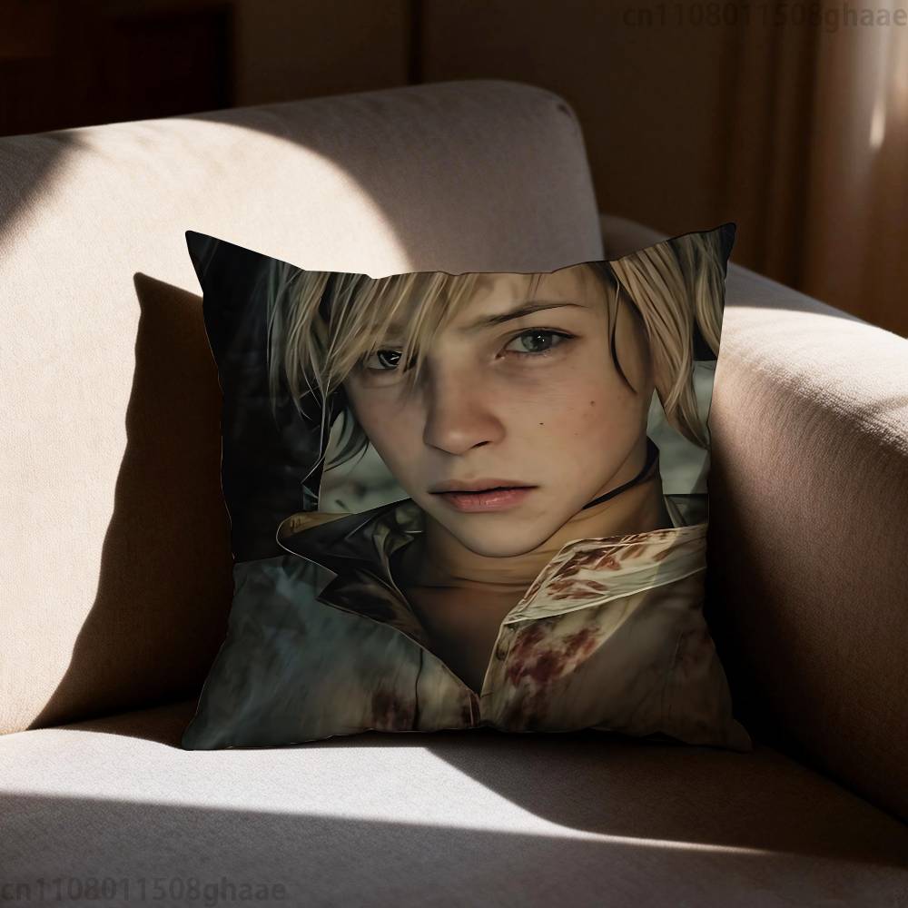 Game SSilent Hill Pillow Case Pillow Case Living Room Sofa Cushion Cover Suitable For Home Bedroom Room Decoration