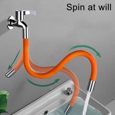 Adjustable Faucet Extender 360 Degree Rotation Widely Used Auxiliary Tools Water Tap Extension Tube for Kitchen