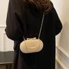Light luxury sequined hand-held dinner bag, elegant style bag, high-end chain single-shoulder crossbody bag