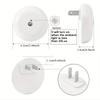 [Smart Night Light] 2pcs Smart Night Light | Plug-in Light-Controlled Sensor with Dusk-to-Dawn Sensor Light Control Switch for Corridors, Bedrooms