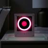 Home Kitchen Music Box Magnetic Refrigerator Player, NFC Enabled Vinyl Record Fridge Magnet, Acrylic Decorative Magnet with Light LED Light,