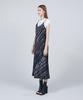Meuameu [Essential] Signature Pattern Sleeveless Midi Dress