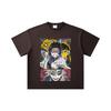 260 GSM Double Yarn 32 Count 100% Cotton Demon Slayer V119 Shinobu Print Unisex Heavy Cotton T Shirt