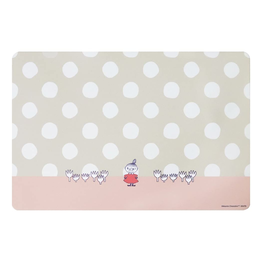 

Okato Wipeable Moomin Little 30cm x 45cm x Placemat/Tablecloth/Lunch Cloth, My, 0.2cm