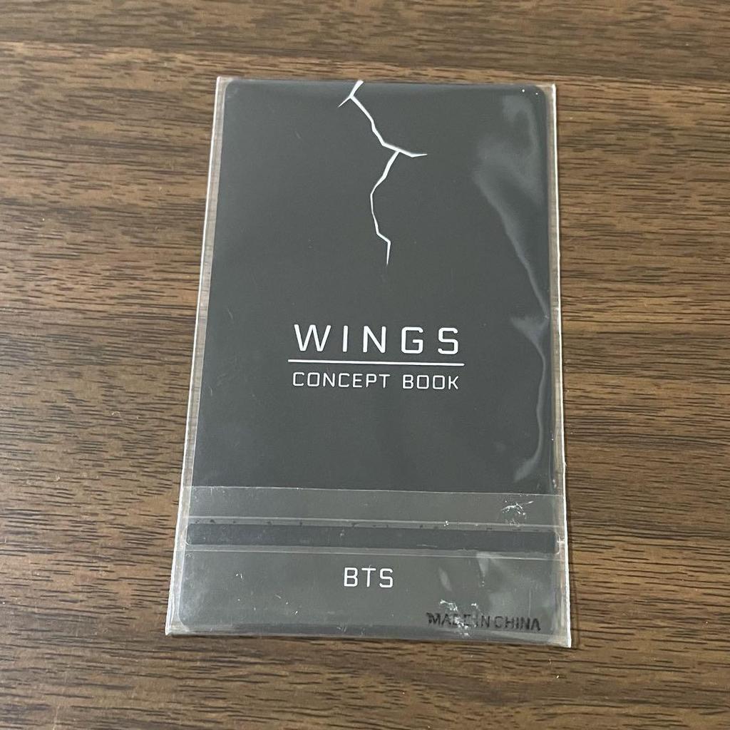 [USED] BTS WINGS CONCEPT BOOK Lenticular Card Jungkook