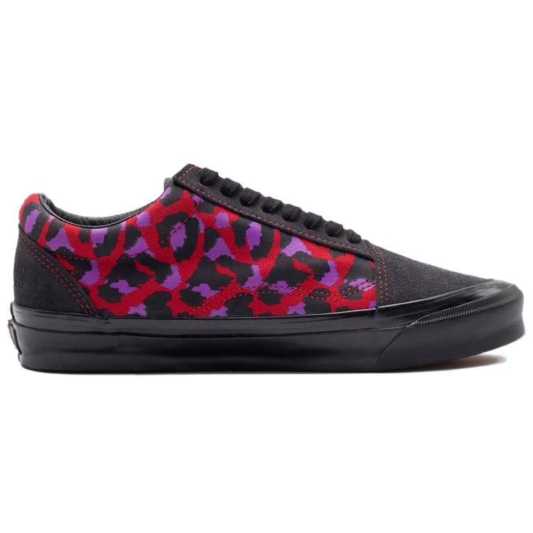 Old Skool Stray Rats x Old Skool Vault Ua Vans Ns Og Lx 'Raven Racing Red' VN0A4UUTK04