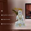 Idol Śiwy do dekoracji domu, figurka Śiwy błogosławiącego, murti do pokoju pudży, prezent na festiwal, figurka Shivy Shankara dla dobrobytu i szczęścia