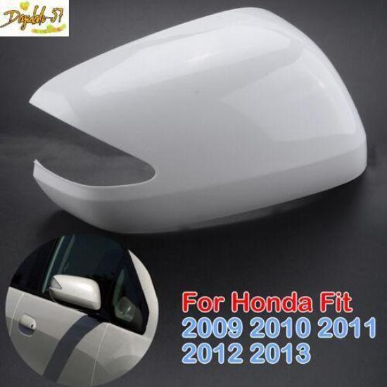 1PC Rear Mirror Cover Cap For Honda Fit Jazz 2009-2013 2010 2011 2012 Right Side