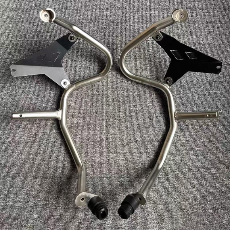 Tank Guard Protector Steel Crash Bar Extensions Bumper Fir For BMW R1200GSA R1200GS LC ADV Adventure 2014-2019 2018 17