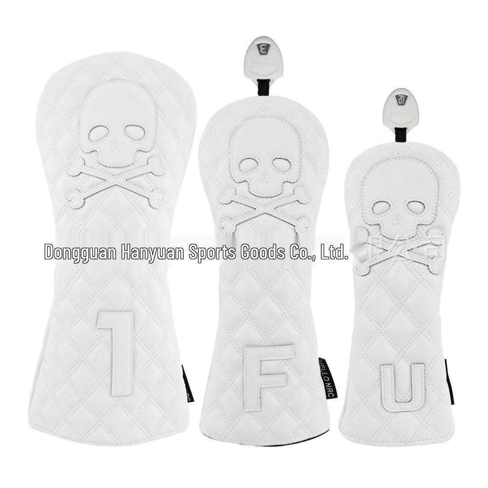 New Skull Golf Club Headcovers: Wood, Fairway, & Hybrid Covers