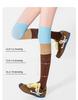 Women's Non-Slip Over-the-Knee Sports Socks for Tennis, Hiking, and Badminton
