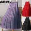 28 Colors Women's Fashion Casual Summer Spring Skirt