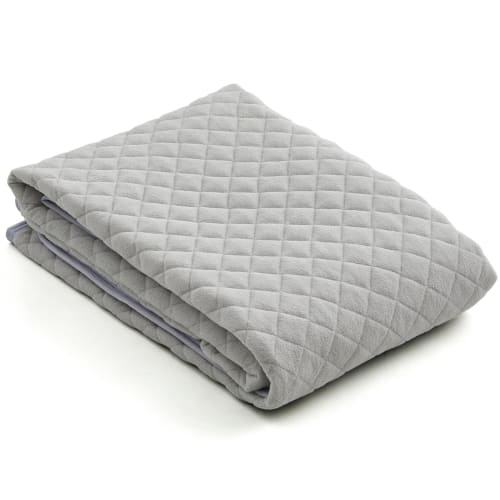 Showa Nishikawa Sinker Pile Single Mattress Pad (100 X 205 Cm), New Gray, for Spring, Summer, and Fall, All Seasons