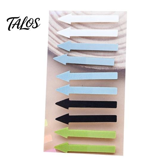 File Marking Tags Arrow Index Tab Stickers, Translucent PET Page Markers, Adhesive Markers Colorful Sticky Flags for Organizing Book And Dividers