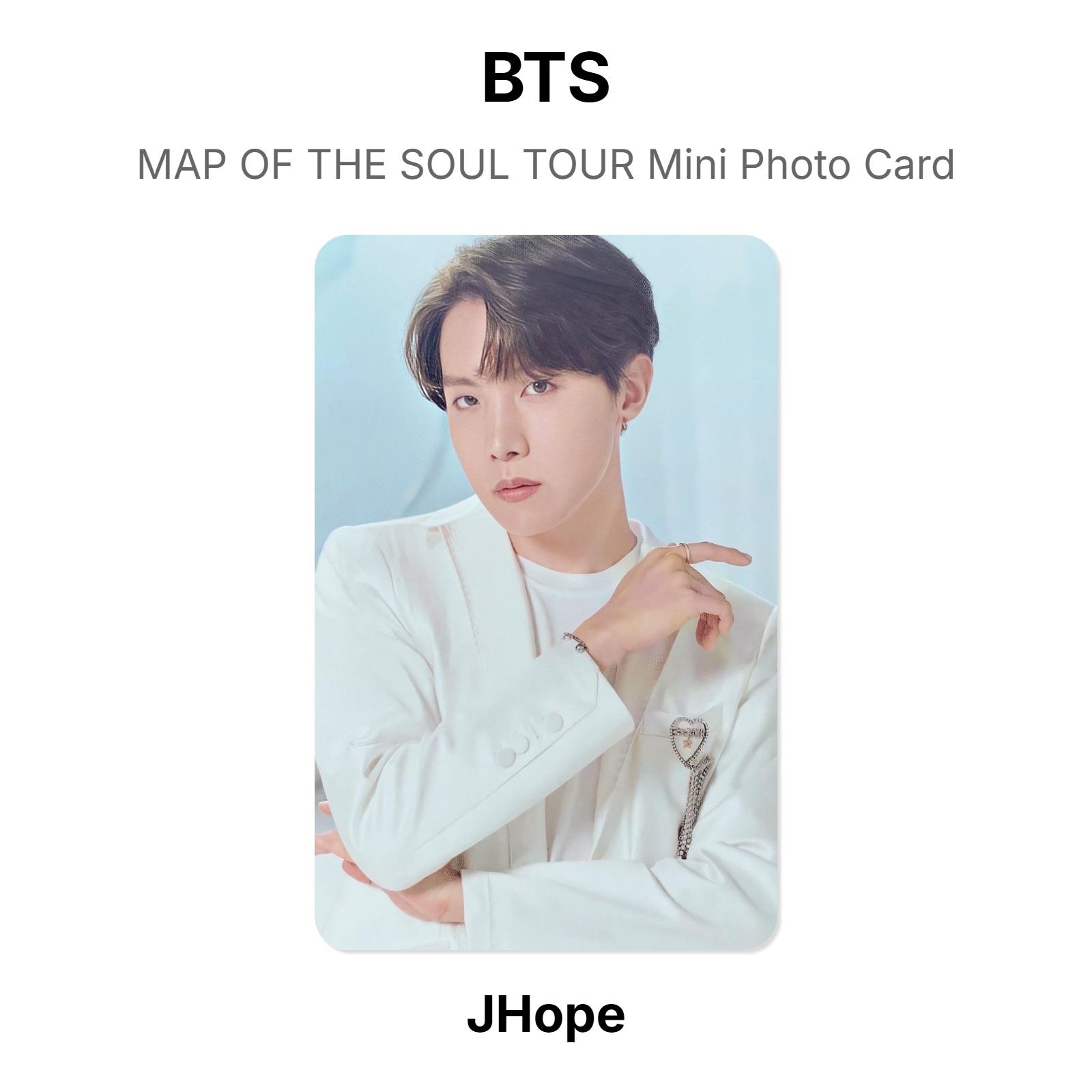 BTS MAP OF THE SOUL TOUR Mini Photo Card Official Photocard J-Hope 04