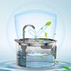 3.2L Pet Water Dispenser Stainless Steel Automatic USB Water Fountain For Dog Cats with MultiLayer Filtration Systems