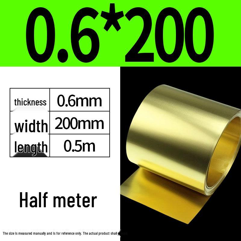 Brass & Copper Materials: Brass Strip, Sheet, Plate, Foil; Copper Strip; Thin Brass Sheet (0.01-1.0mm)