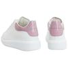 Alexander Mcqueen Leather Low Top Stylish Skateboarding Shoes Women's Pink White 718233WICG68887