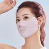 Breathable Mesh Ice Silk Mask – Sun Protection Face Shield for Spring & Summer Cycling