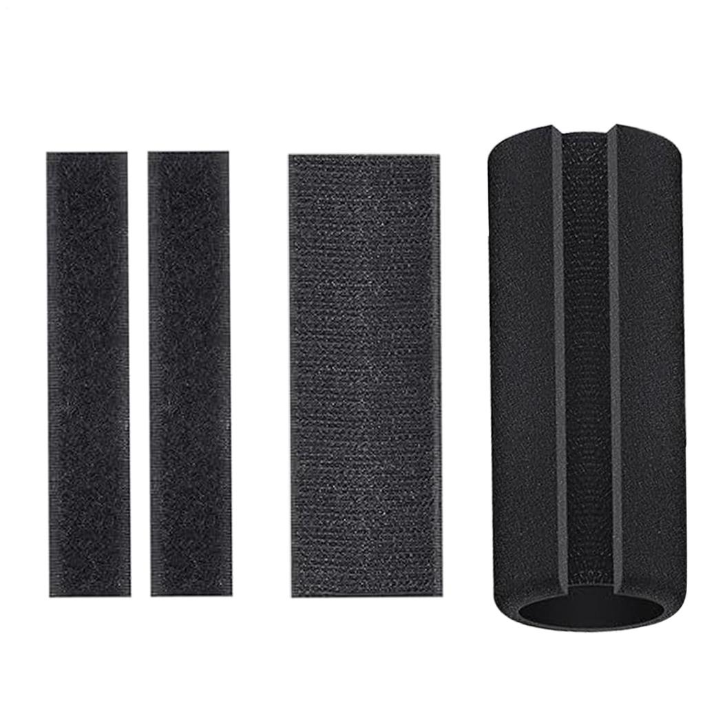 Motorcycle Steering Wheel Cover, Fitness Equipment Handle Grip, Dual Opening Design Buffer Sponge Grip