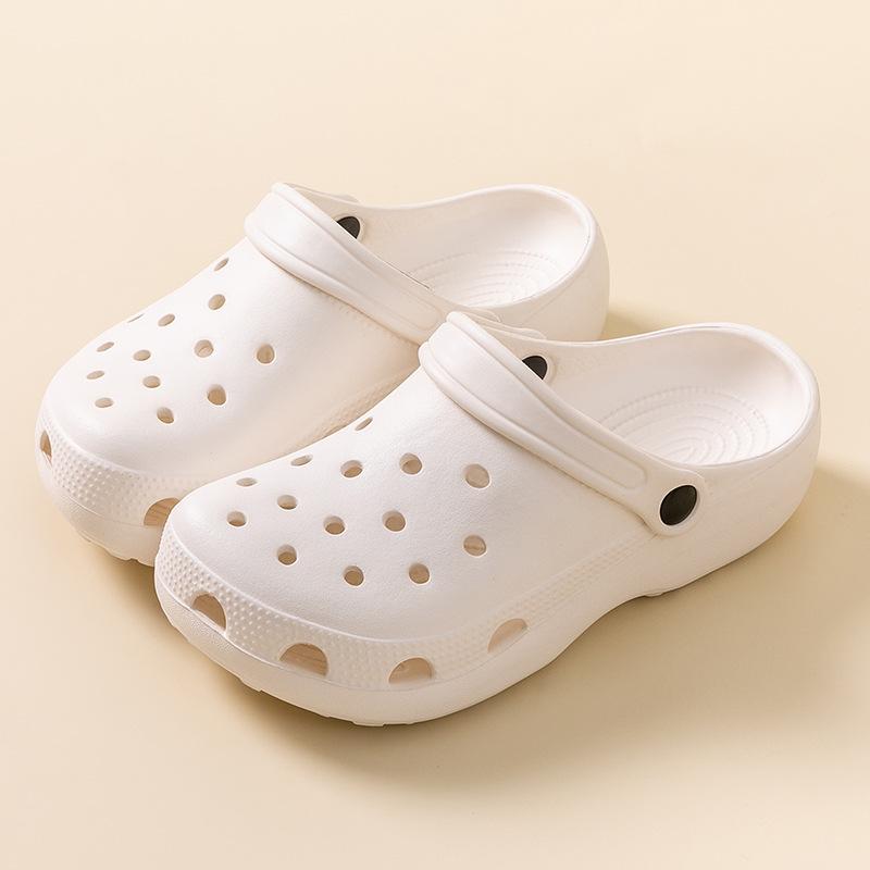 Gaten schoenen dames zomerkleding nieuwe schattige sandalen plateauzool antislip strand verpleegkundige slippers