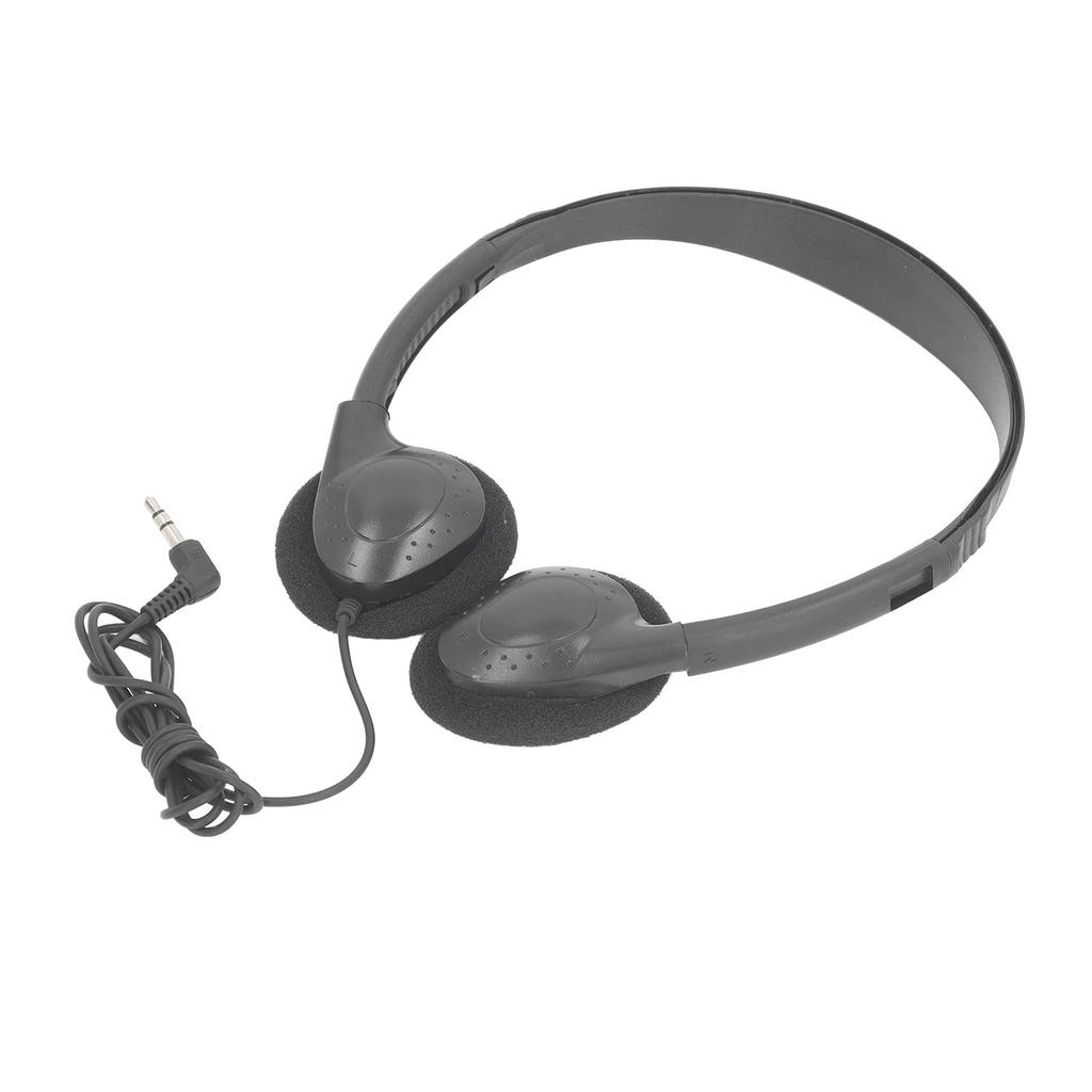 Classroom Headphones On Ear Wired Stereo Headset with 3.5mm Jack for Kids Adults School Library Airp