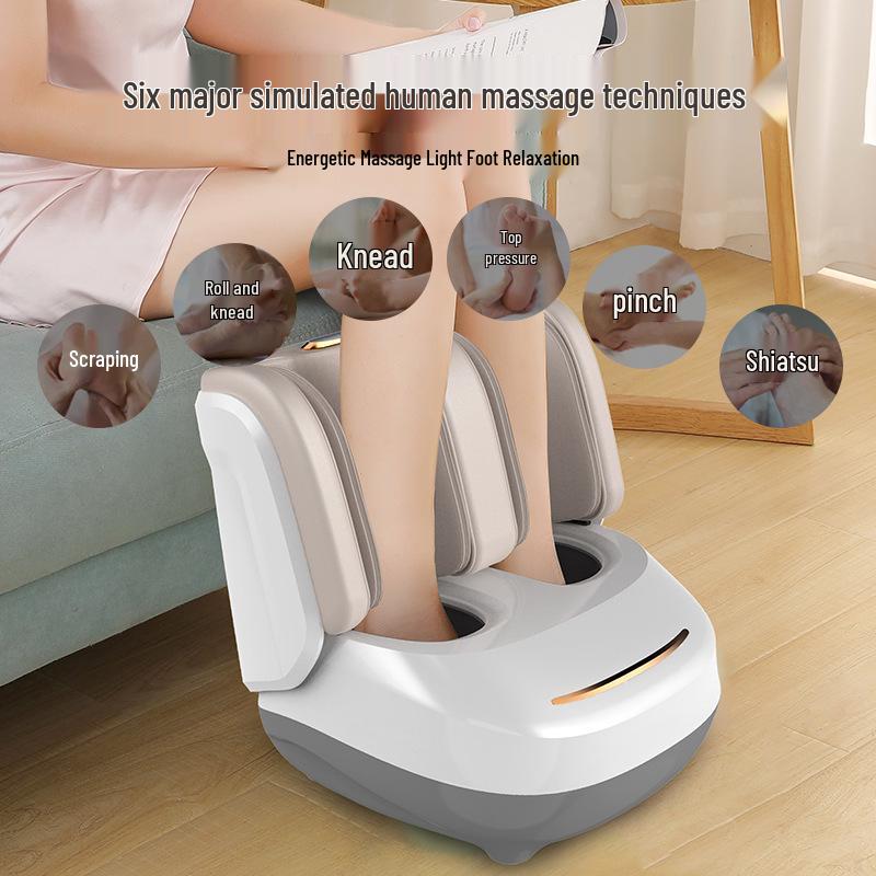 Fully Automatic Smart Foot and Calf Massager with Kneading