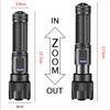 XHP70 LED Flashlight Aluminum Alloy XHP50 Tactical Hunting Torch Usb Rechargeable Zoomable Lantern Use 18650 or AAA Battery