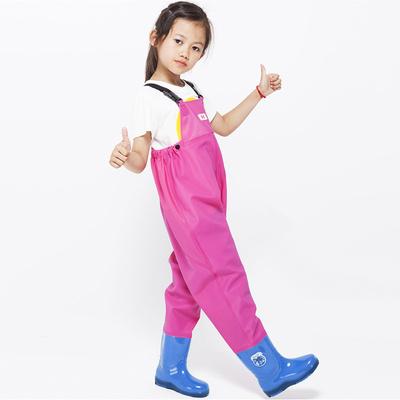 Children's Waterproof Fishing Boots, Jumpsuit for Fishing, Kids Wading Boots, Trousers, Wading Shoes