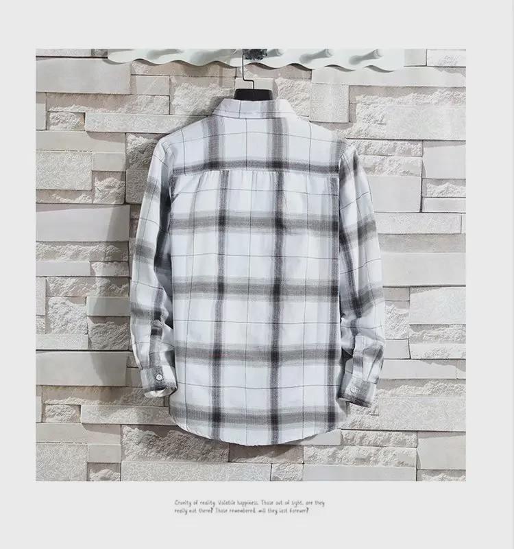 2024 Men's Plaid Velvet Warm Long Sleeve Shirt - Autumn/Winter Collection