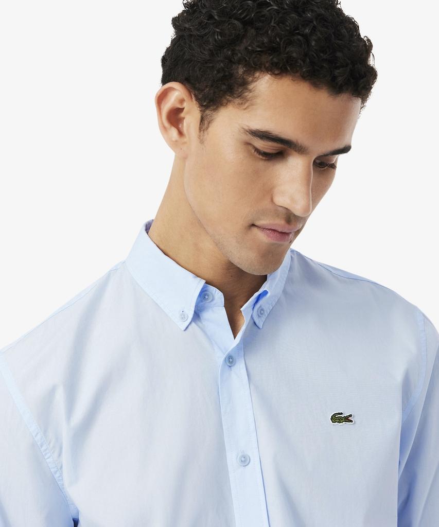 LACOSTE Men'S Light Poplin Long Sleeve Shirt Ch6250-56G T01