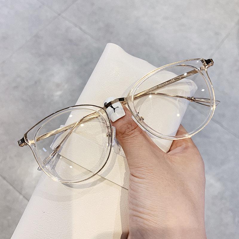 

Luxury Anti Blue Light Myopia Glasses Women Round Frame Ultralight Fashion Nearsighted Eyewear Elegant Female Computer Glasses 0