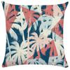 Plant Leaf Pillowcase Soft Short Plush Cushion Cover Tropical Rainforest Pillow Case Cushion Cover Throw Pillowcase 50X50 Pillow